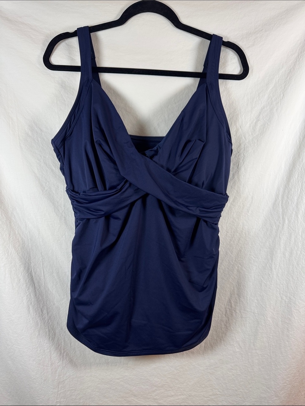 Lands’ End Swim Tank 16DD Navy Blue